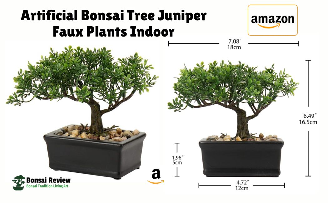 Realistic Artificial Bonsai with Bonsai review Artificial Bonsai Tree Juniper Faux Plants Indoor decor