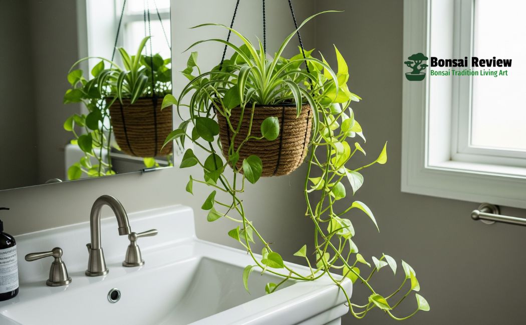 Air Purifying Plants for Bathroom or Toilet with Bonsai Review.