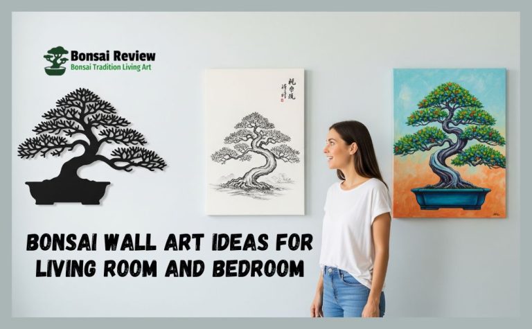 Bonsai Wall Art with bonsai review