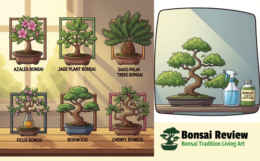 Good Bonsai Trees for Indoors with the best eight plants with detailed bonsai review.