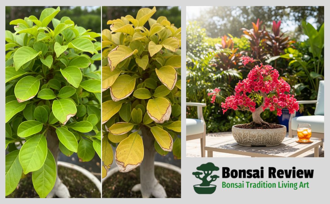 Red Jacaranda Bonsai in Florida, USA and bonsai review