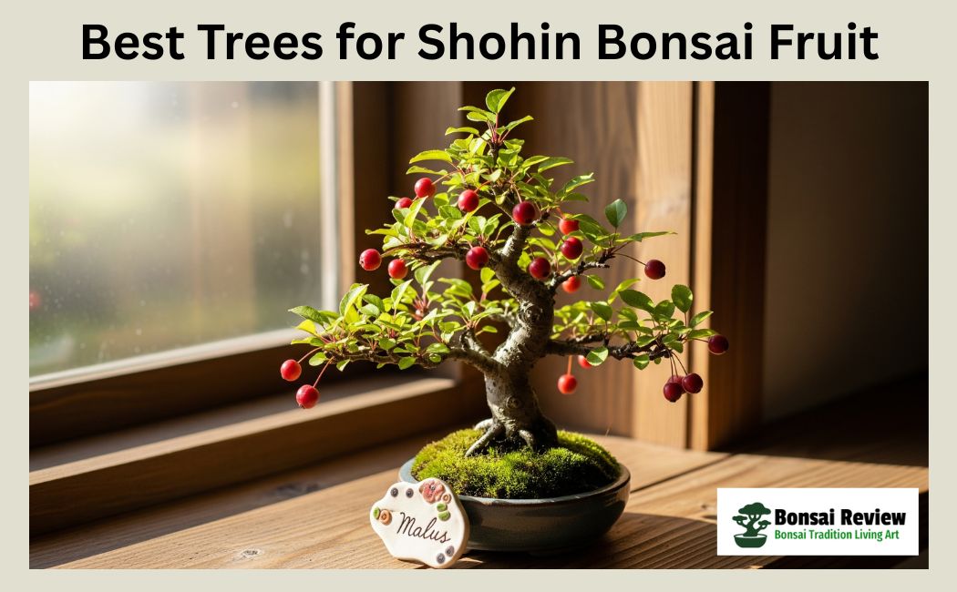 Best Trees for Shohin Bonsai Fruit tiny indoor plants