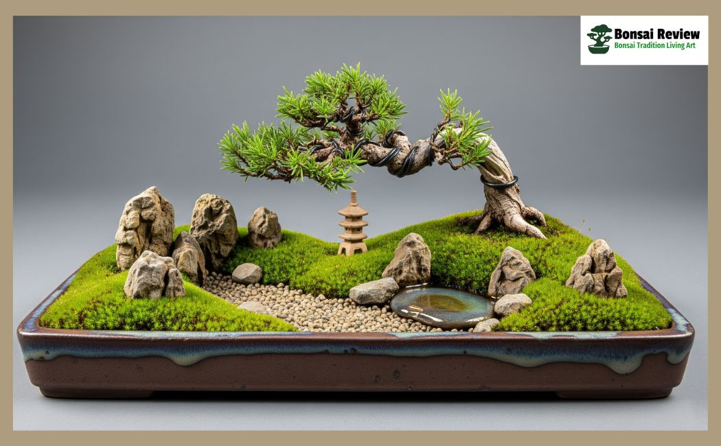 Bonsai Art for Spiritual Healing Environments: Zen art landscape with bonsai review