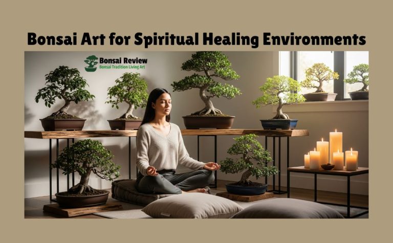 Bonsai Art for Spiritual Healing Environments: indoor Meditation with bonsai review