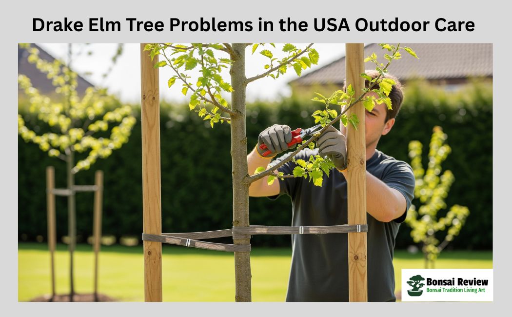 Drake Elm Tree Problems in the USA outdoor care with bonsai review