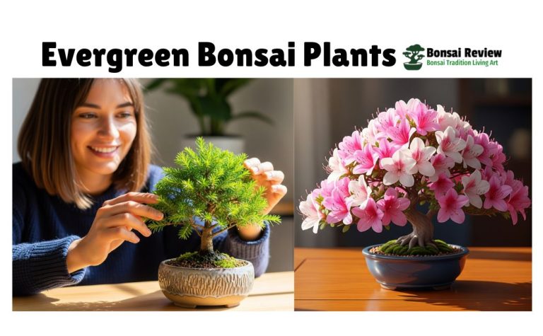 Evergreen Bonsai Plants with bonsai review