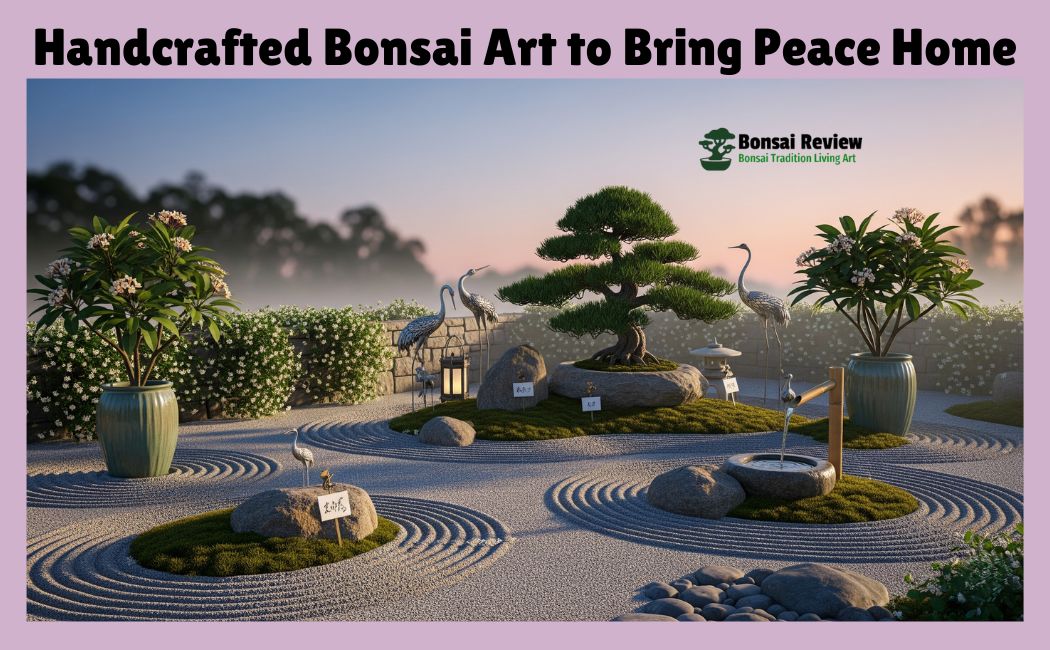 handcrafted bonsai art to bring peace home and garden and bonsai review