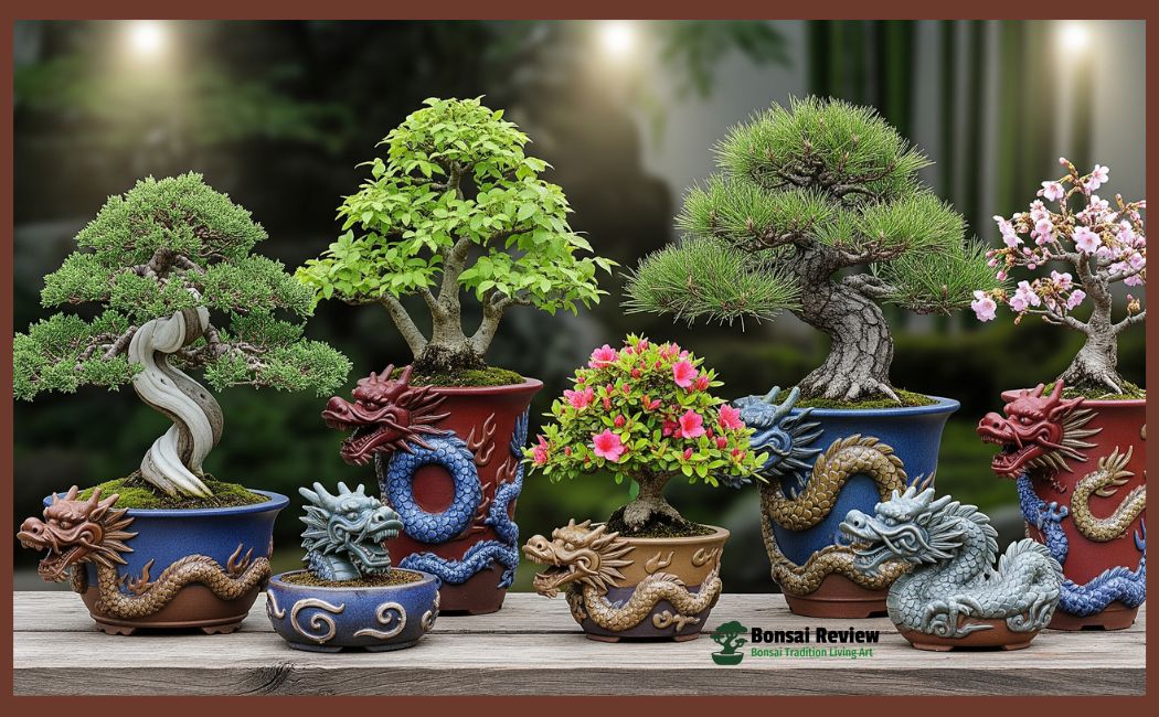 Handmade Dragon Bonsai Pottery