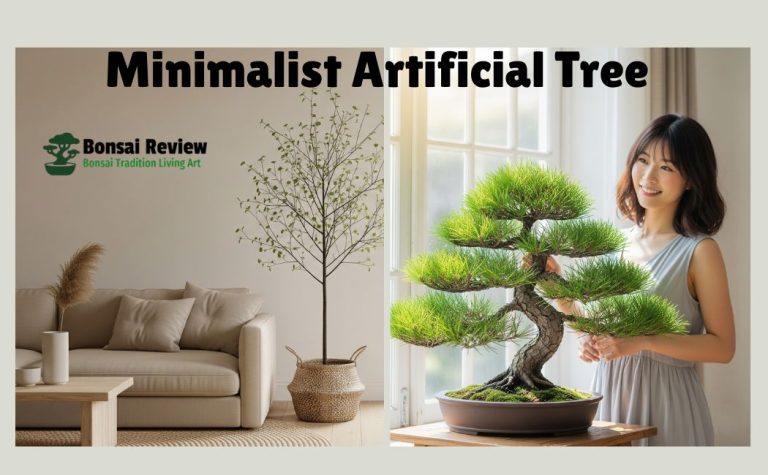 Minimalist Artificial Tree indoor or outdoor bonsai plants