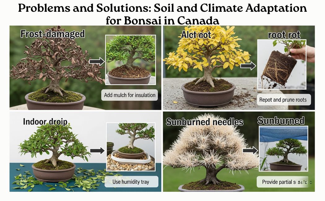 Soil and climate adaptation for bonsai in Canada: Problems and Solutions with Bonsai Review
