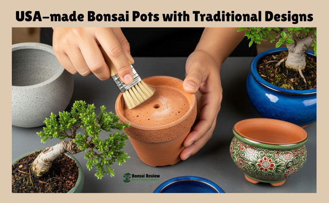 USA-Made Bonsai Pots with Traditional Designs and care with bonsai review