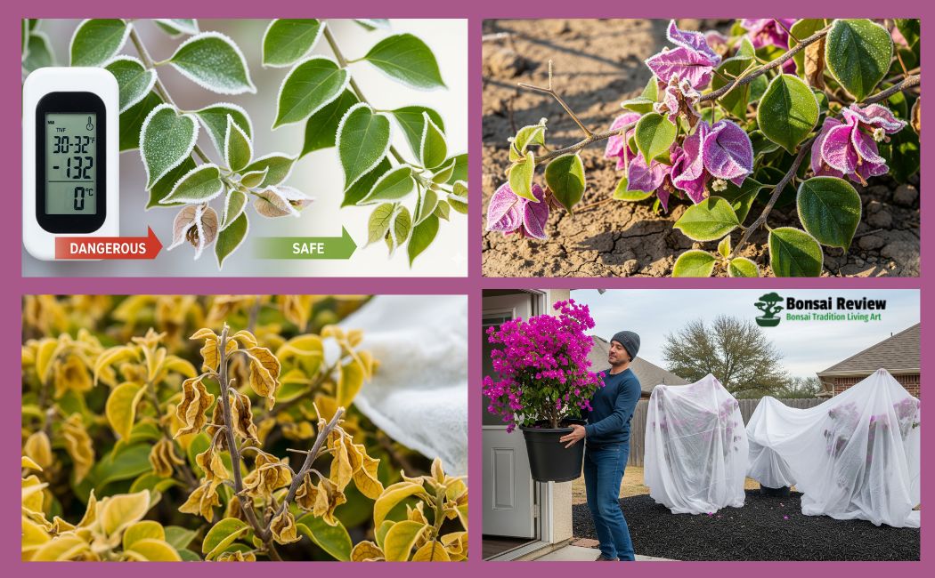 Can Bougainvillea Survive Winter in Texas, United States with bonsai review