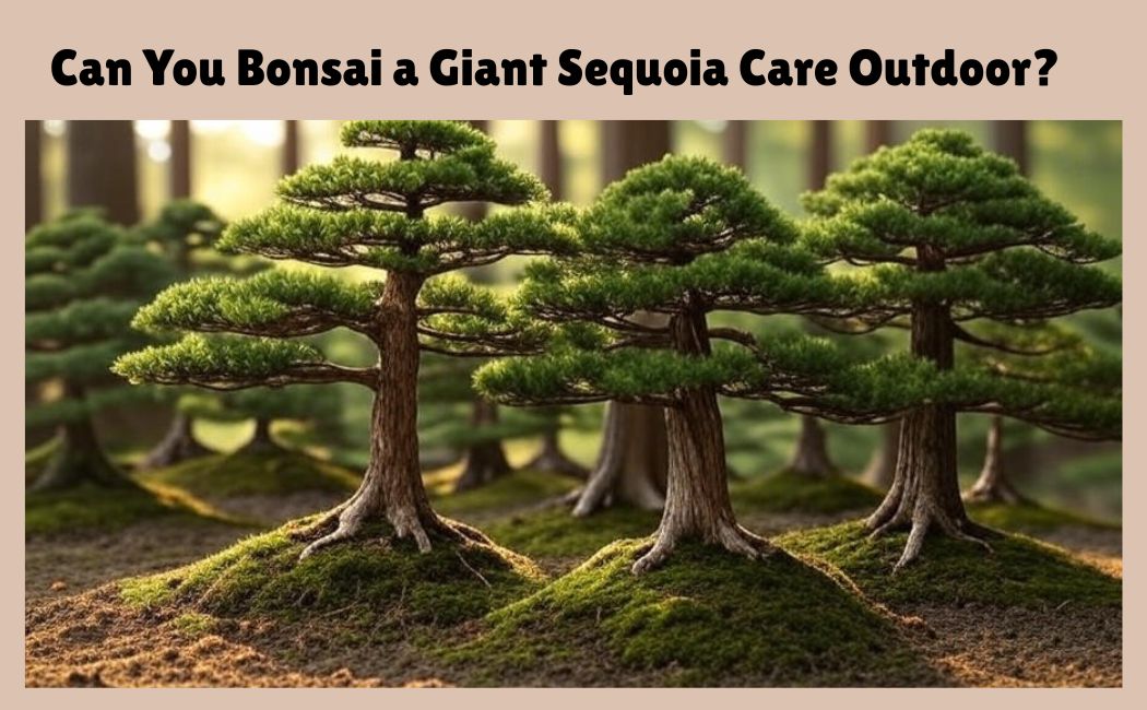 Can You Bonsai a Giant Sequoia and Outdoor care best with bonsai review