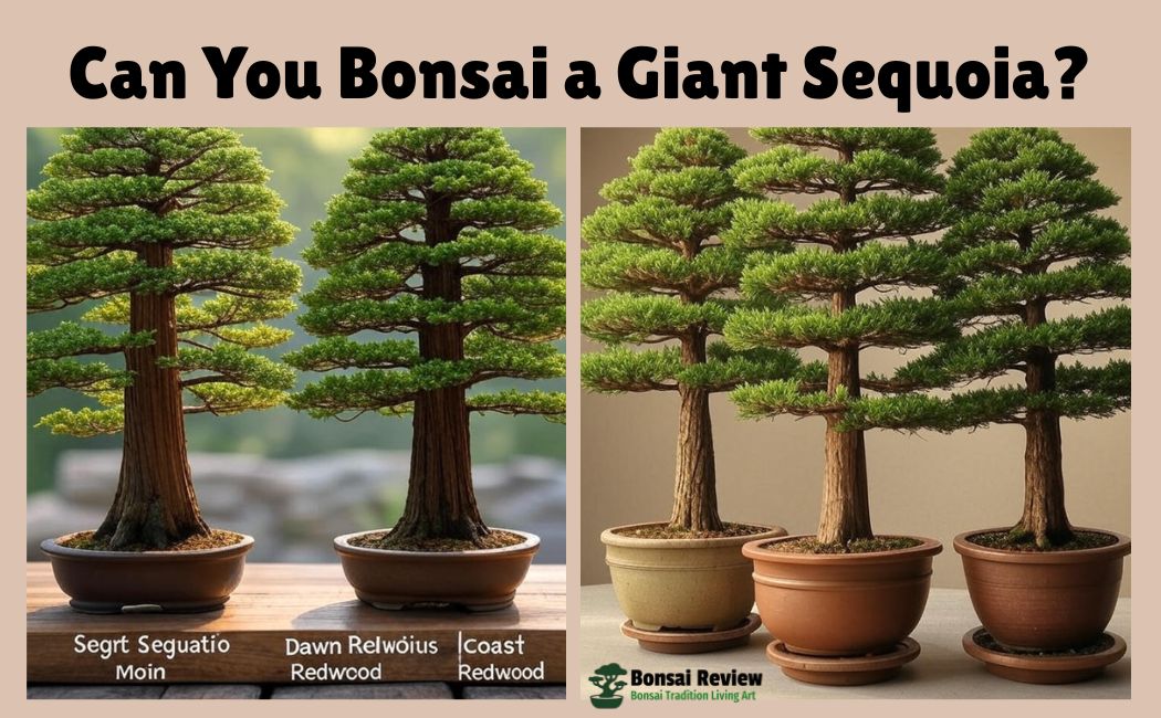 Can You Bonsai a Giant Sequoia? Complete Guide to Sequoiadendron Giganteum Bonsai Care with Bonsai Review.