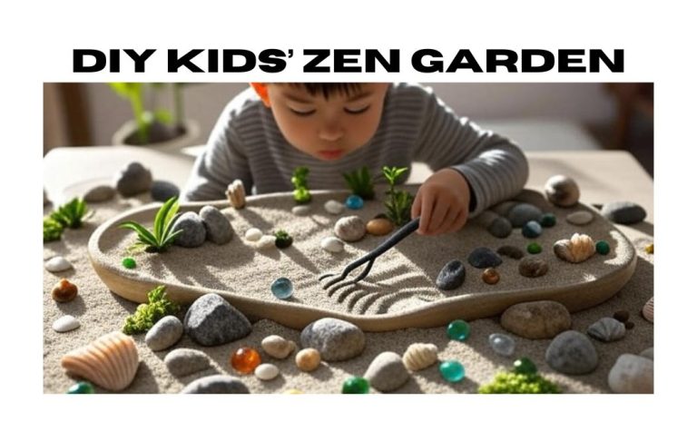 DIY Kids' Zen Garden