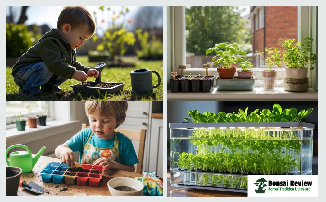 Micro Garden care indoors greenplants with bonsai review