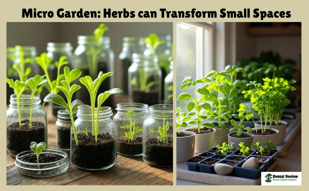 Micro Garden indoor plants with bonsai review