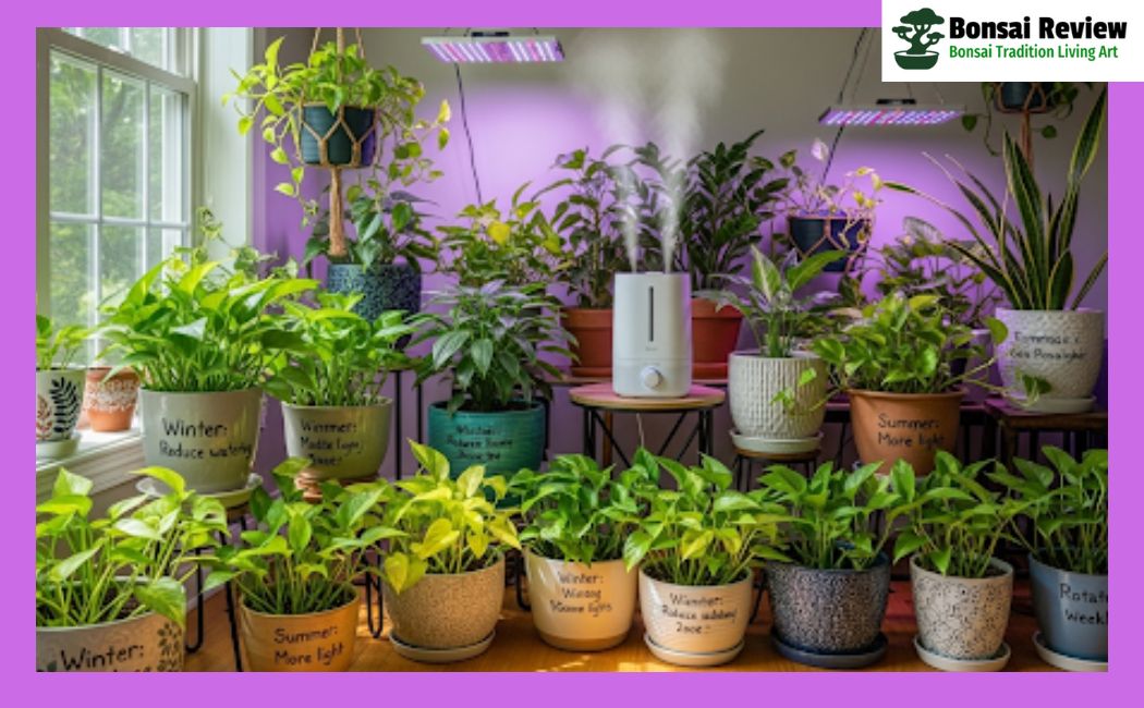 Money Plant Problems in Canada, indoor display with bonsai review