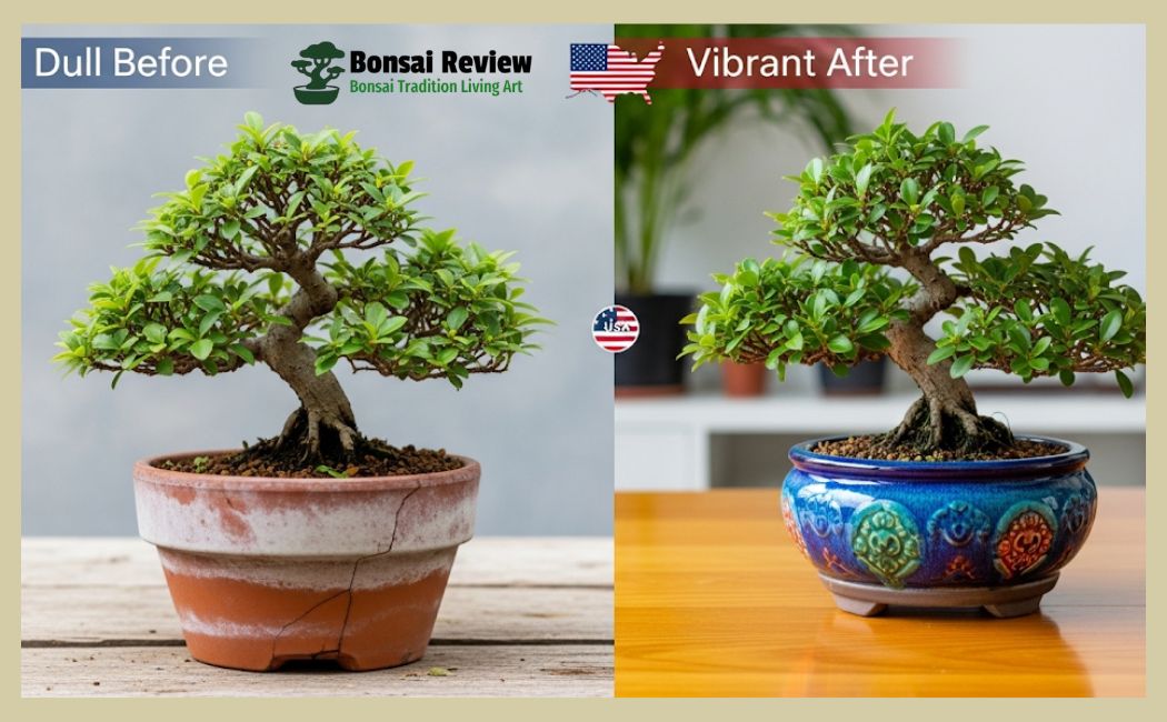 Stylish Bonsai Pots Home USA