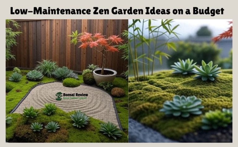Zen Garden Ideas on a Budget Low-Maintenance Japanese style