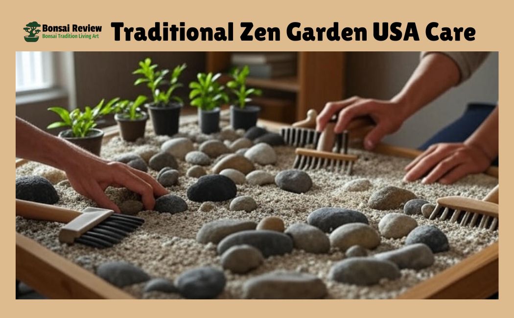 Zen Garden USA with bonsai review care