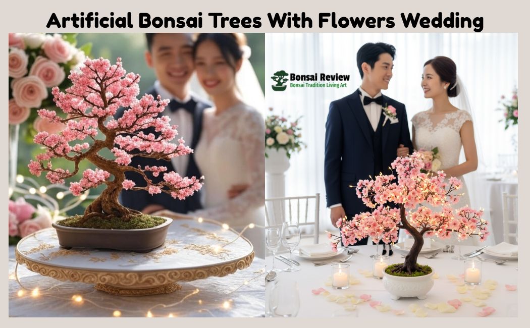 Artificial Bonsai Trees with Flowers Wedding with Bonsai Review