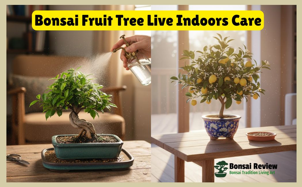 Bonsai fruit tree live indoors care with bonsai review