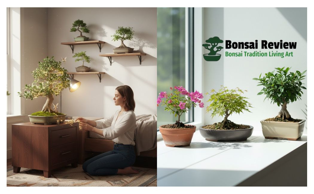 Cool Bonsai Tree Ideas for Small Spaces indoor with bonsai review