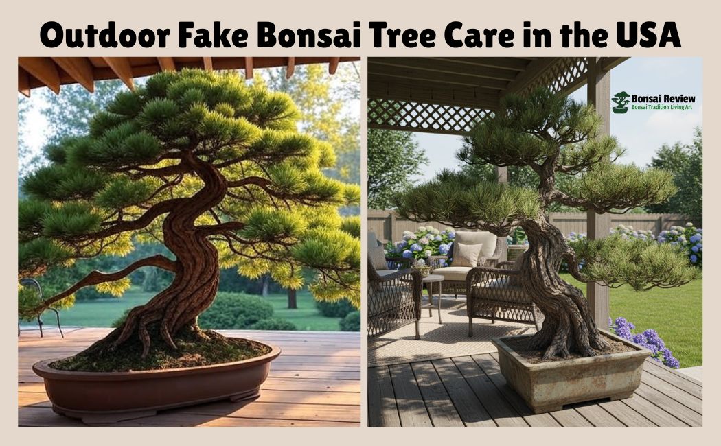 Fake Bonsai Tree Care in the USA Outdoor