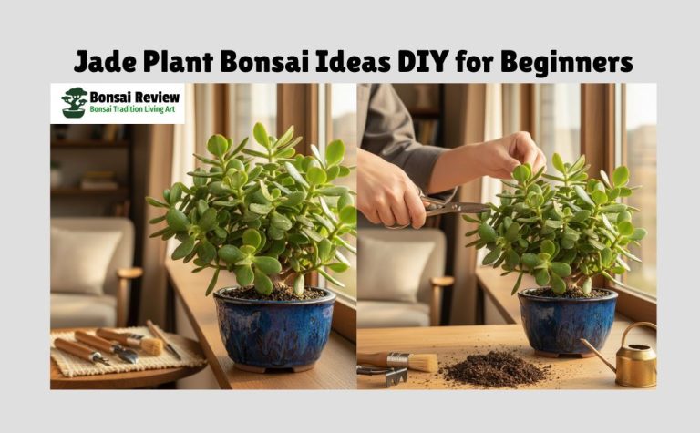 Jade Plant Bonsai Ideas DIY for Beginners lover with bonsai review