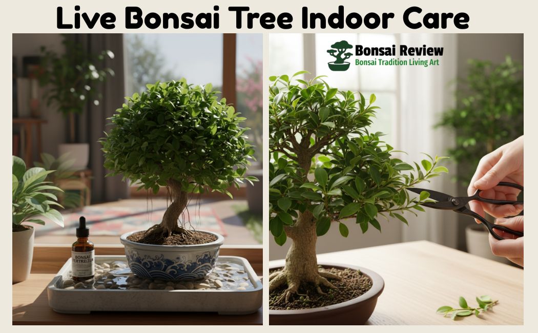 Live Bonsai Tree Indoor Care with Bonsai Review