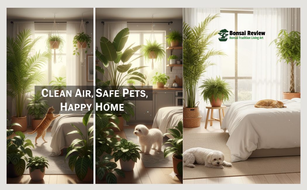 Air Purifying Plants Indoor Pet Safe bedroom setup