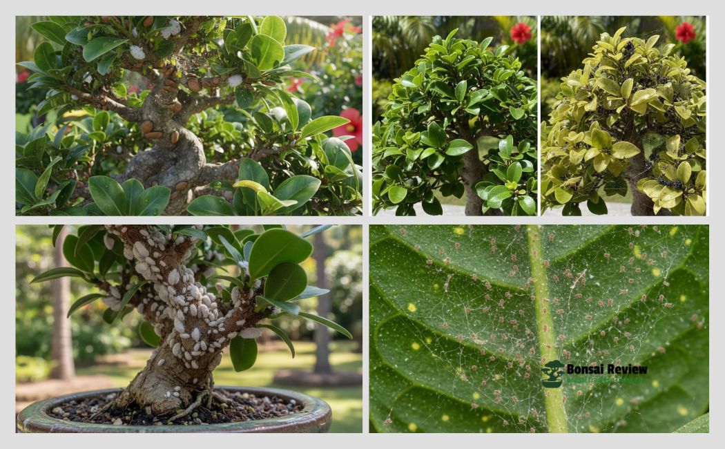 Bonsai pests Miami Florida USA.