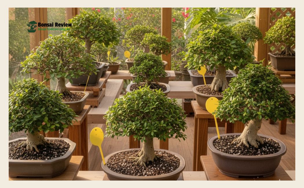 Bonsai pests Miami Florida USA.