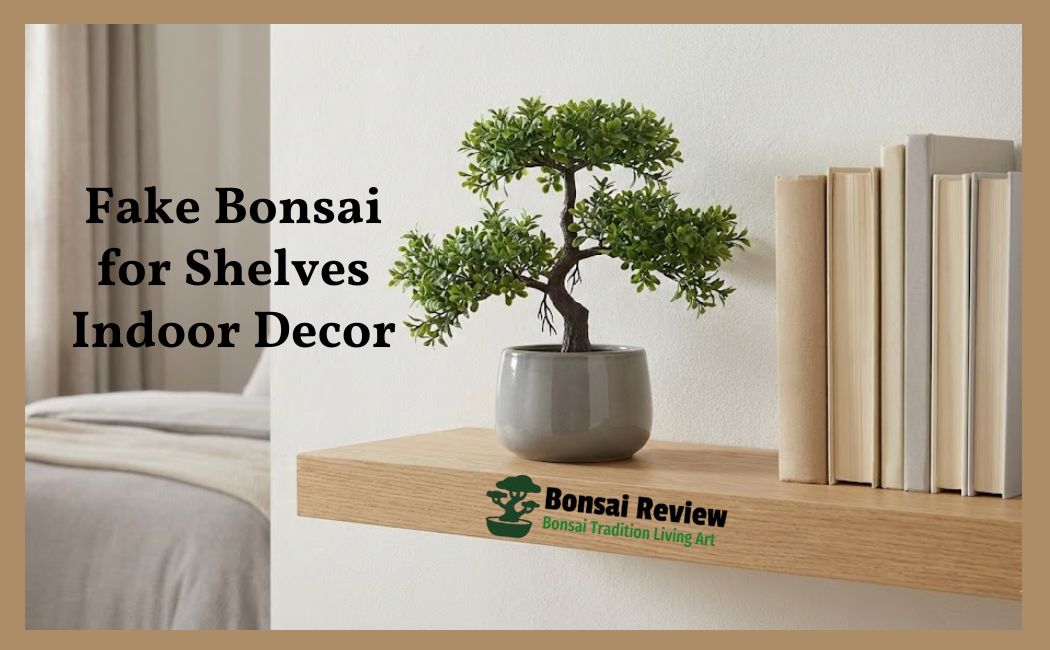 fake bonsai for shelves indoor