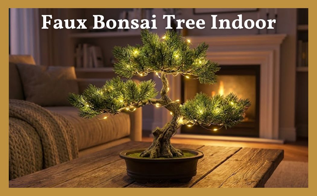 Faux Bonsai Tree Indoor LED Light