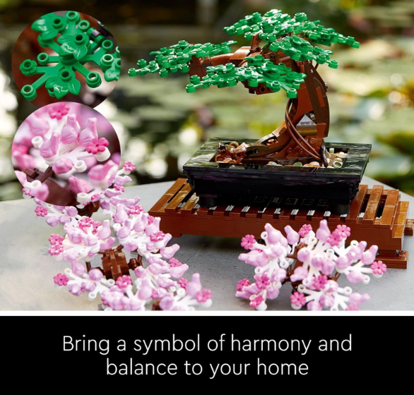 LEGO-Botanicals-Bonsai-Tree-Building-Set with Bonsai Review