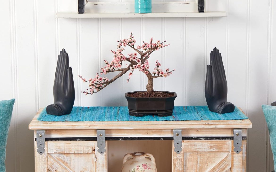 Nearly-Natural-Cherry-Blossom-Bonsai-Silk-Tree-Pink-color