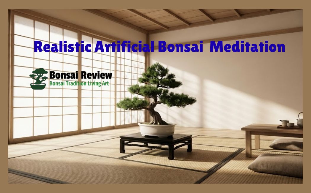 realistic artificial bonsai tree with bonsai review
