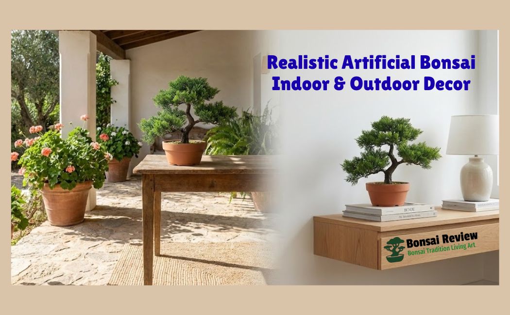 Realistic-Artificial-Bonsai-Tree-Indoor-and-Outdoor-decor with Bonsai Review