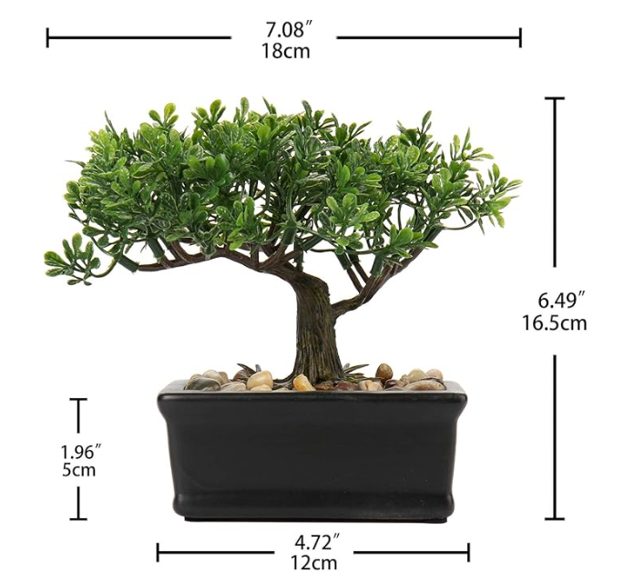 best realistic artificial bonsai trees