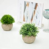 Nearly Natural Ficus Tree 4ft Triple Trunk Artificial Bonsai Centerpiece.
