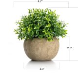 artificial bonsai centerpiece
Velener 2Pcs Mini Artificial Boxwood Topiary Faux Plants Indoor- Small Fake Plants Decor Magnolia Home Office Desk