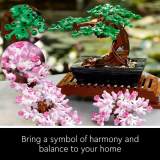 LEGO Botanicals Bonsai Tree Building Set - Artificial Bonsai Tree Plants for Home Decor, Adults Ages 18+ - Faux, Fake Plants for Table, Desk, Office - Birthday Gift for Men & Women - 10281