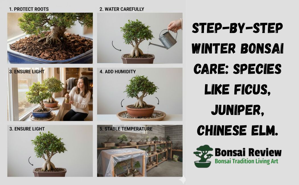 Bonsai Leaf Drop Winter Prevention US Step-by-step care
