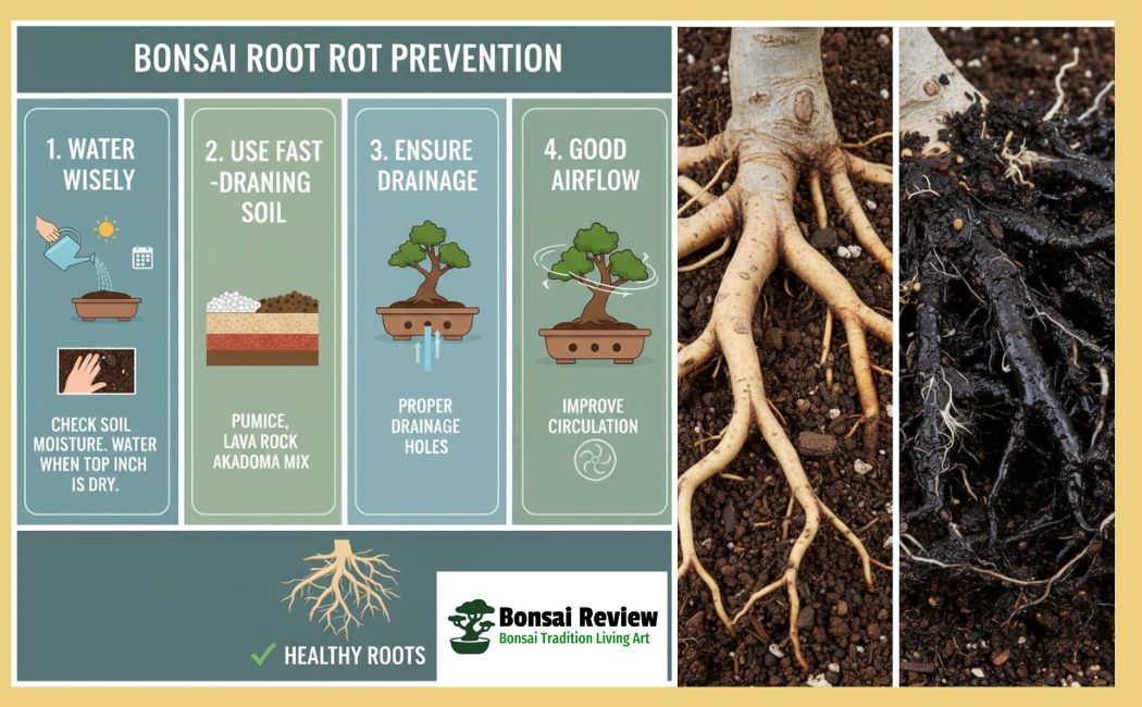 Bonsai Root Rot Treatment Prevention