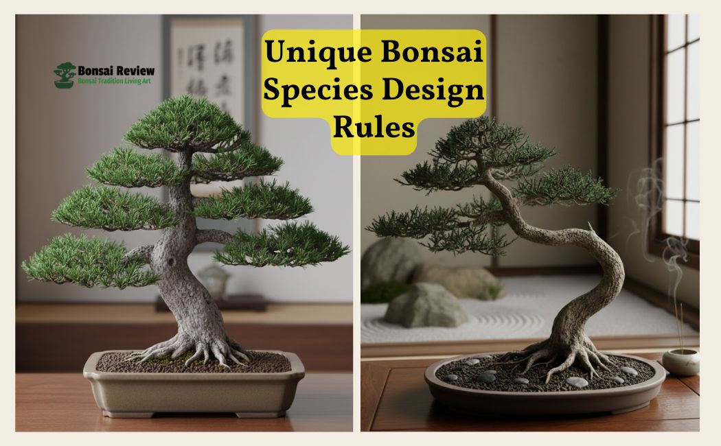 Unique Bonsai Species Design Rules