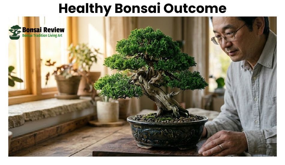 How often to water a bonsai tree, a healthy tiny plant outcome with Thomas Shoji