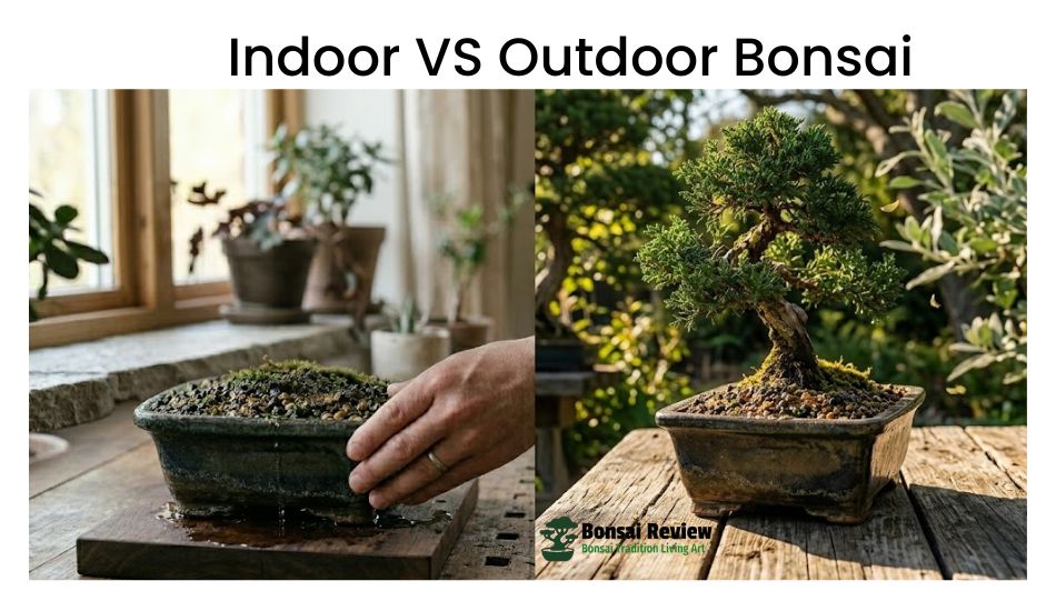 How often to water a bonsai tree, Indoor VS Outdoor