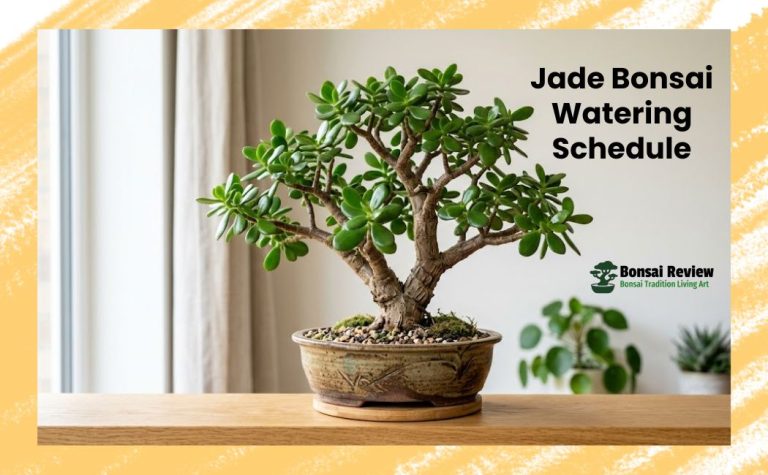Jade Bonsai Watering Schedule